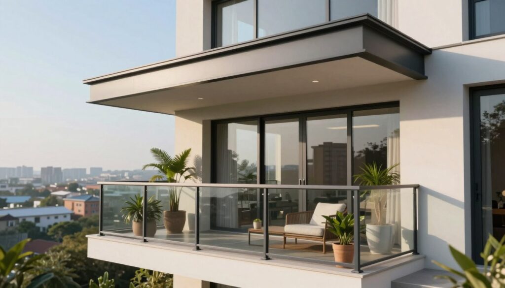 Balkonüberdachung