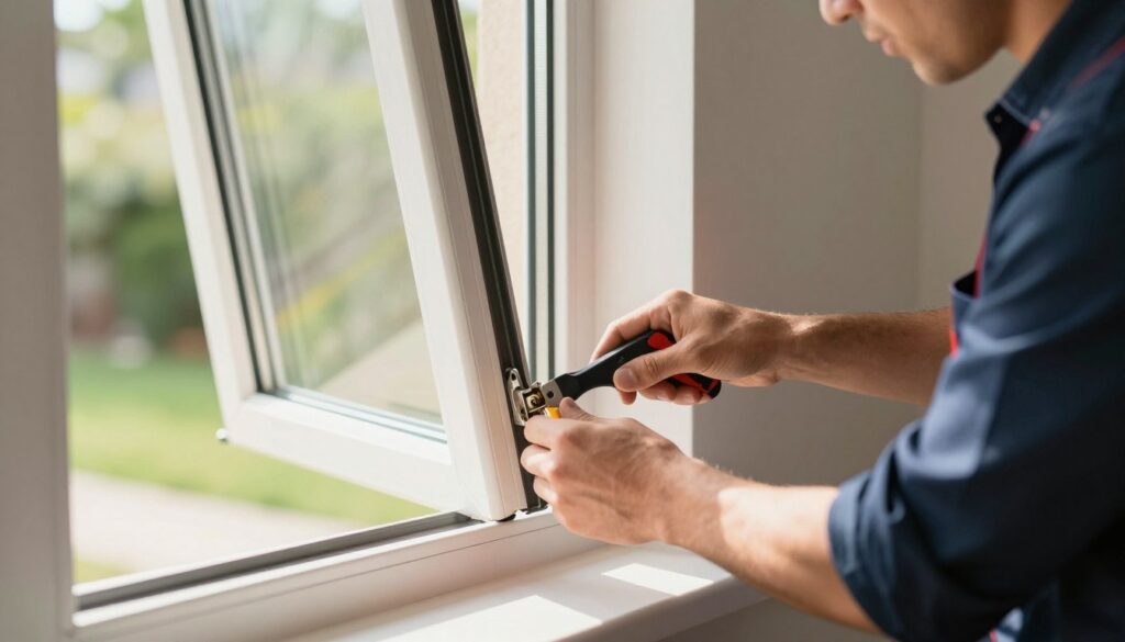 Dreh Kipp Fenster Wartung