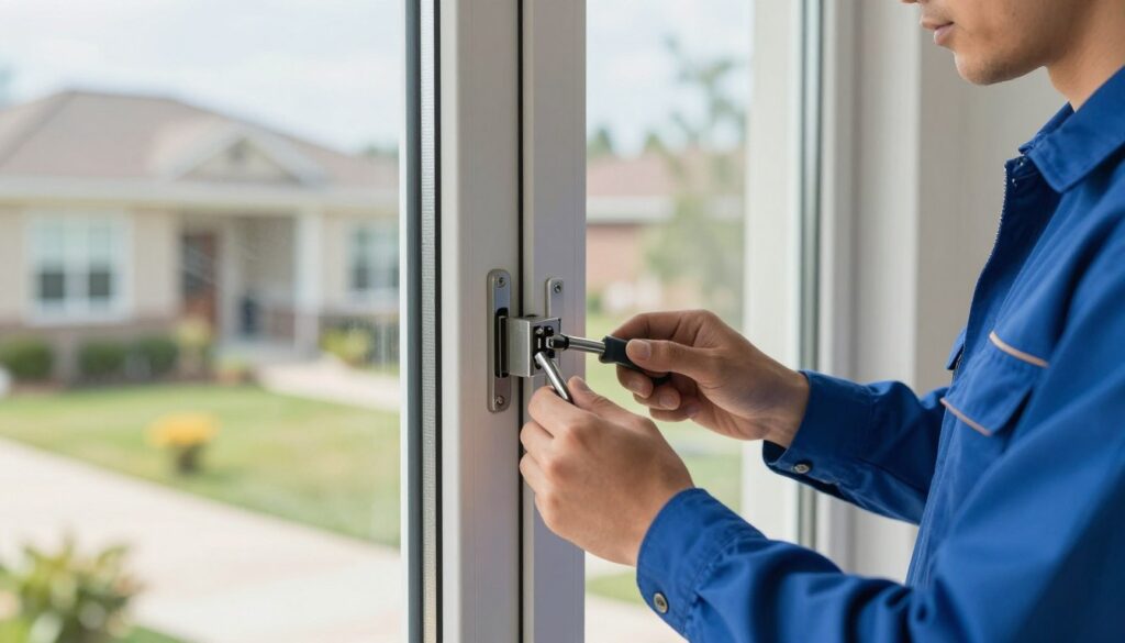 Einbruchschutzfenster Wartung