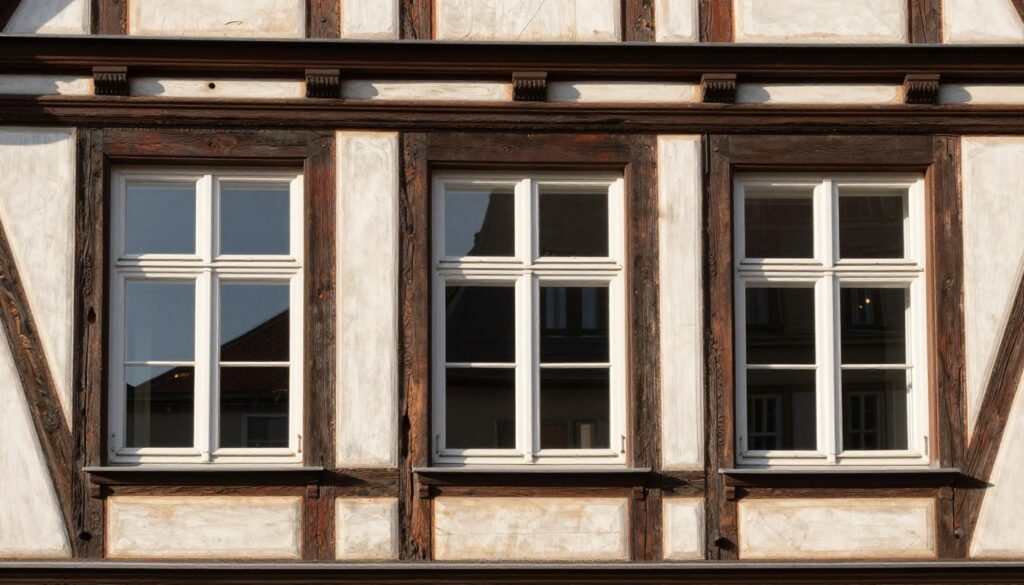 Fenster für Altbau mit historischen Elementen und moderner Verglasung