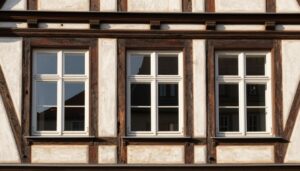 Fenster für Altbau mit historischen Elementen und moderner Verglasung