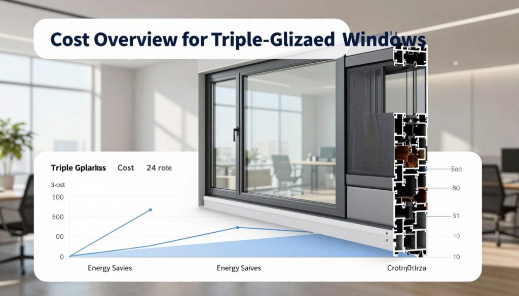 Kostenübersicht für 3 fach verglaste Fenster