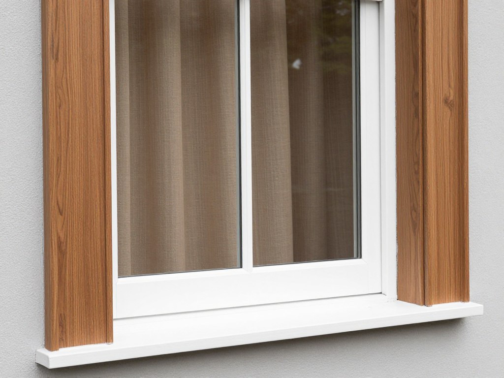 Kunststofffenster mit Holzoptik für Altbau-Renovation