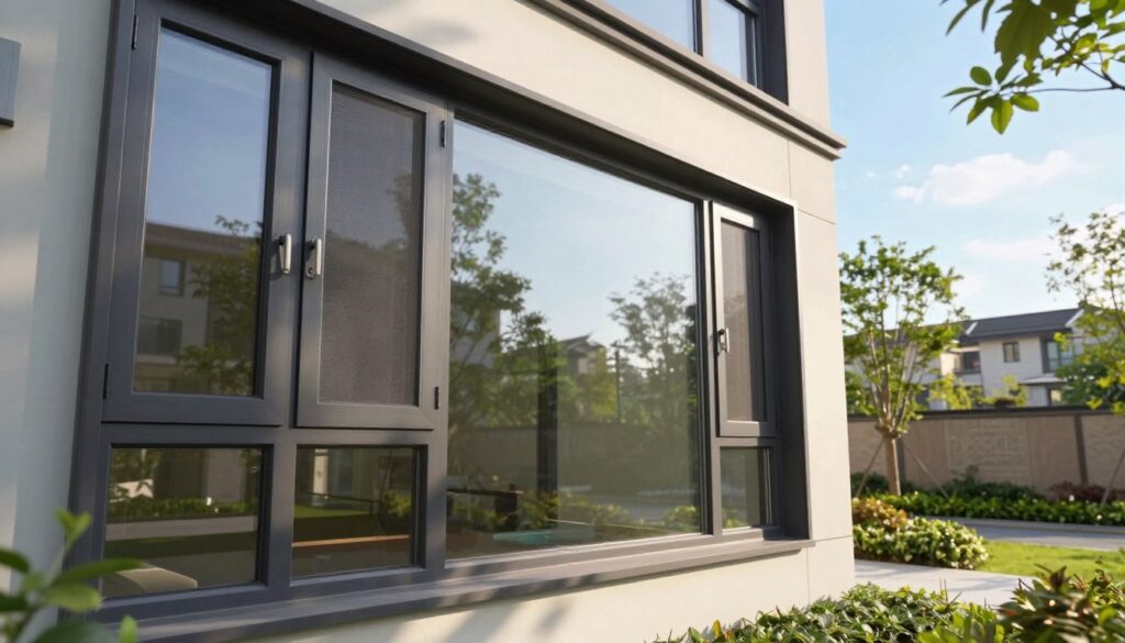 Sicherheitsfenster Neubauten