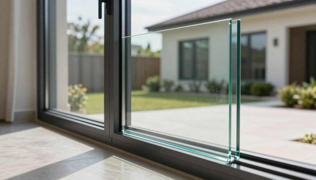 Sicherheitsglas für Fenstersicherung