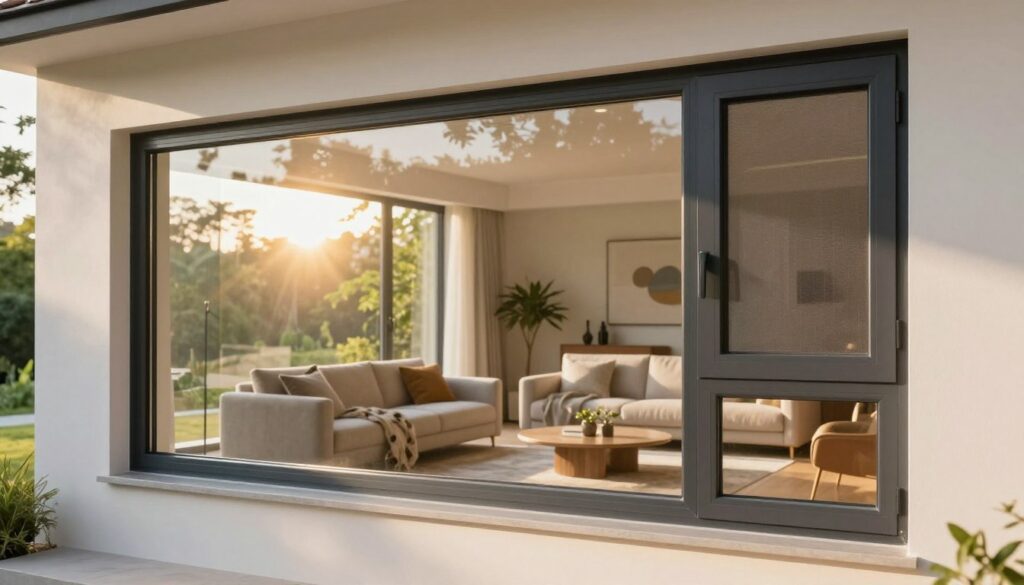 Wärmedämmende Fenster