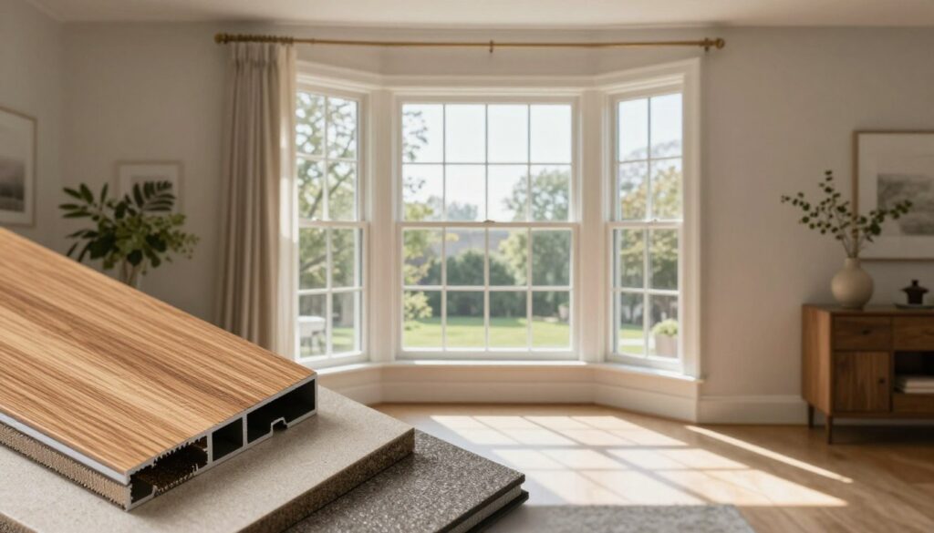 Zweiflügelige Fenster Materialien Vergleich